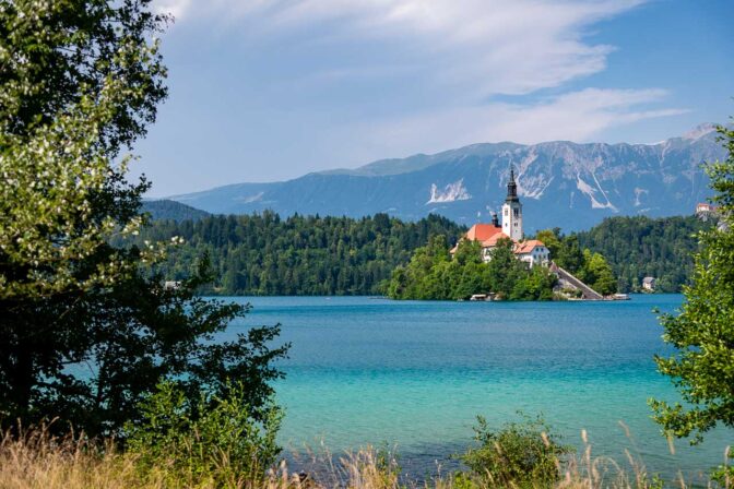 Bled, Slowenien, Wallfahrtskirche Mariä Himmelfahrt
