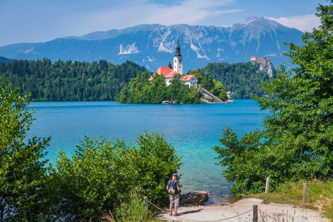 Bled, Slowenien, Wallfahrtskirche Mariä Himmelfahrt