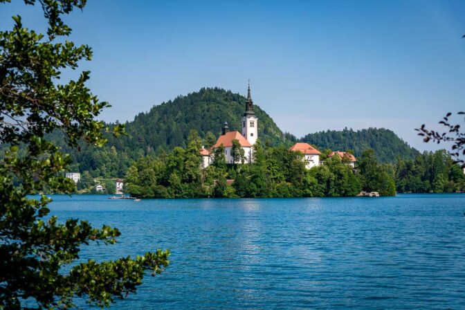 Bled, Slowenien, Wallfahrtskirche Mariä Himmelfahrt