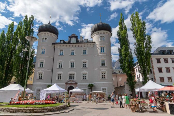 Die Liebburg, auf dem Hauptplatz von Lienz