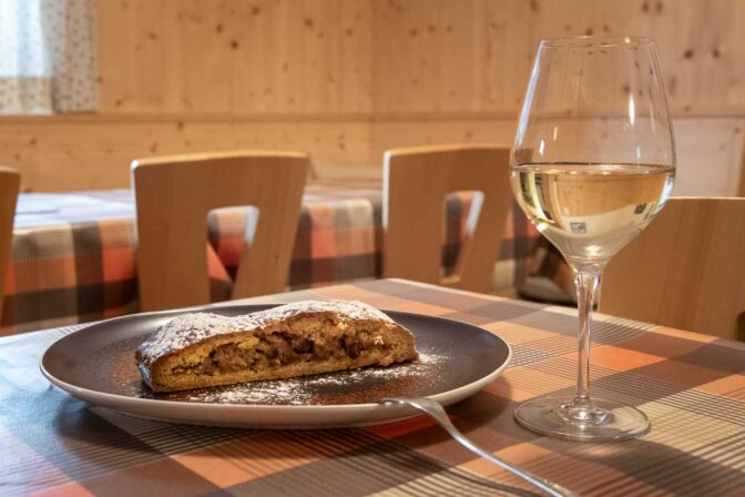 Apfelstrudel à la Tribulaunhütte