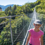 Anna, Hängebrücke Mezzolombardo, Mezzolombardo