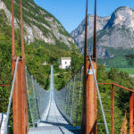 Hängebrücke Mezzolombardo, Mezzolombardo