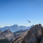 Dolomiten, Drehflügler, Helikopter, Hubschrauber