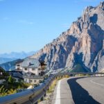 Passo di Valparola, Passstraße, Rifugio Valparola, Valparolapass