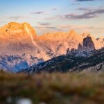 5 Türme, 5 torri, Abendrot, Cinque Torri, Fünf Türme, Sonnenuntergang, Sorapis, Sorapiss, Sorapiss Gruppe, Sorapisstock