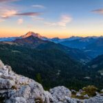 Abendrot, Civetta, Civetta-Gruppe, Civetta-Massiv, Civetta-Moiazza-Gruppe, Civettagruppe, Civettamassiv, Civettaspitzen, Civettatürme, Monte Pore