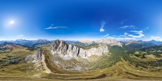 360° im Herzen der Dolomiten