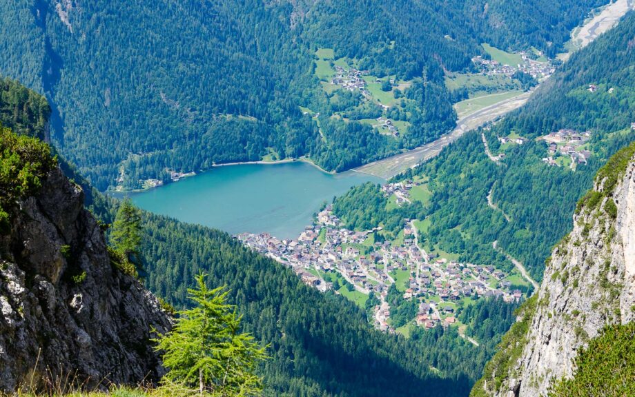 Alleghe mit Lago di Alleghe