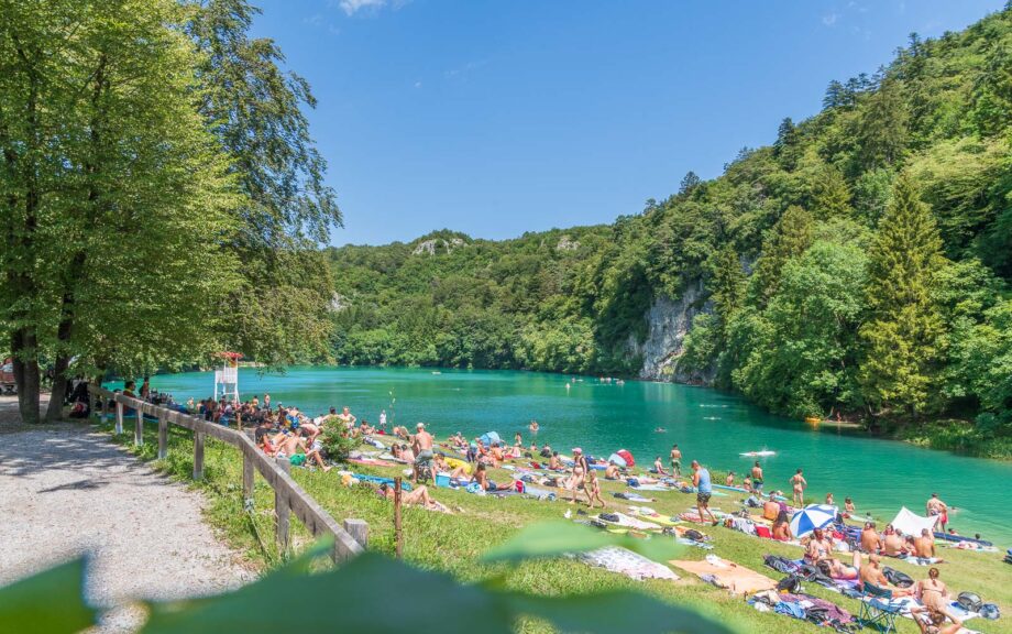 Badesee, Lago Lamar, Lido, See, Strand