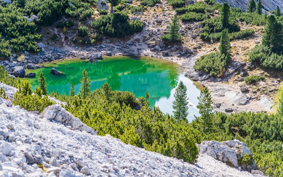Bergsee, Lagazuoi See, Lech de Lagaciò