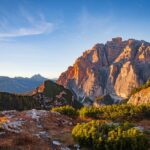 Conturines, Conturines Gruppe, Conturines Spitzen, Cunturines, Enrosadira, Piz dles Conturines, Sas de Dlacia