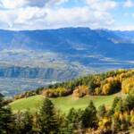 Appiano, Ausblick Kohlern, Eppan, Eppan an der Weinstraße, Kohlerer Berg, S. Michele, St. Michael