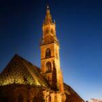 Bolzano, Bozen, Dom, Gotteshaus, Hauptkirche, Kathedrale, Landeshauptstadt Südtirol, Münster, Nachtaufnahme, cathedral, cattedrale, dome, duomo, minster