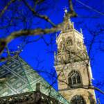 Bolzano, Bozen, Dom, Gotteshaus, Hauptkirche, Kathedrale, Landeshauptstadt Südtirol, Münster, Nachtaufnahme, cathedral, cattedrale, dome, duomo, minster