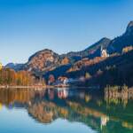 Alpsee, Hochschwangau, Schloss Hochschwangau, Schloss Neuschwanstein