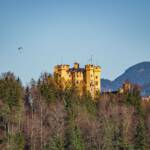 Hochschwangau, Paragleiter, Paraglider, Schloss Hochschwangau