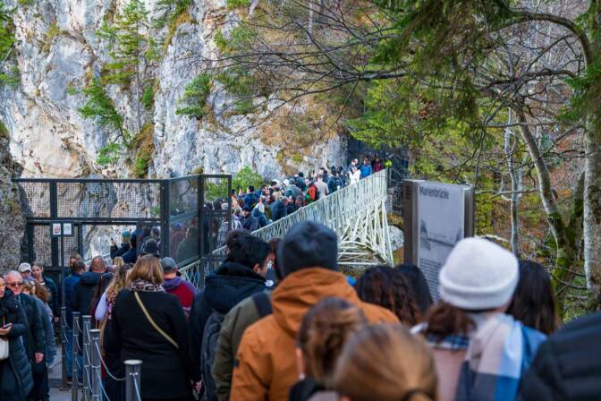 Auf der ist auch in der Nebensaison viel los!
