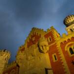 Hochschwangau, Nachtaufnahme, Schloss Neuschwanstein