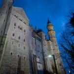 Hochschwangau, Nachtaufnahme, Schloss Neuschwanstein