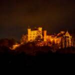 Hochschwangau, Nachtaufnahme, Schloss Hochschwangau