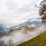 Gemoanerhof, Herbst, Nebel, Oachner Höfeweg, autumn, autunno