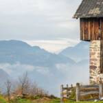 Eisacktal, Herbst, Nebel, Unteraicha, Valle Isarco, Valle d’Isarco, autumn, autunno