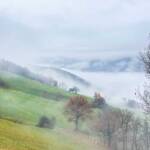 Herbst, Nebel, Völser Aicha, autumn, autunno