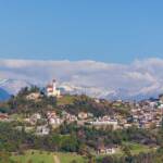 Anhöhe, Gotteshaus, Kirche, Lajen, chiesa, church