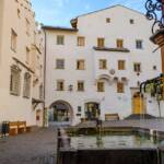 Brunnen, Castelrotto, Dorfbrunnen, Hauptplatz, Kastelruth, Marktplatz, Platz
