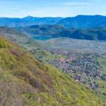 Kalterer See, Kalterersee, Lochweg Ausblick, Termeno, Tramin