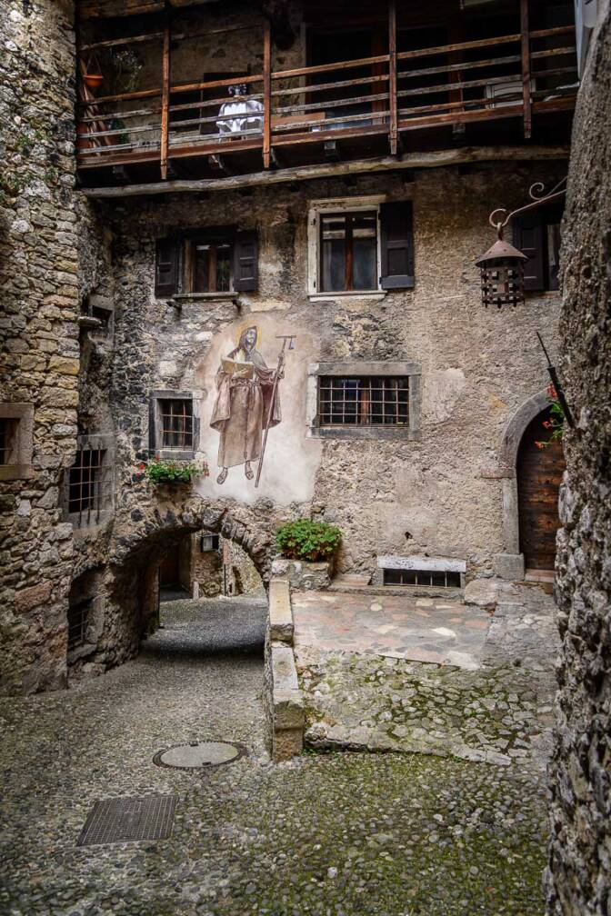 Auch Fresken sind in Canale di Tenno zu finden.