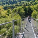 Hängebrücke, Lago di Tenno, Tenno, Tennosee
