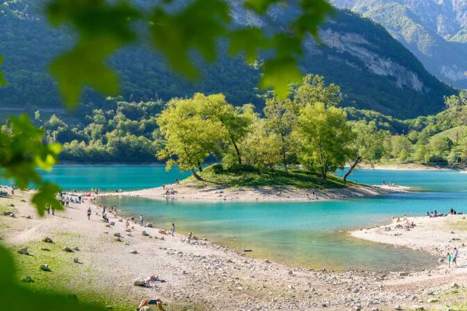 Die Insel im Tennosee: Heute eine Halbinsel, manchmal eine Insel, selten gar nicht zu sehen – je nach Wasserstand!