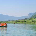 Kalterer See, Kalterersee, Termeno, Tramin, Tretboot, Tretboote