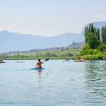 Freizeit, Kalterer See, Kalterersee, Sport, Stand-Up-Paddling, Termeno, Tramin, sports
