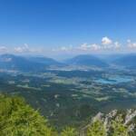 Faak am See, Faaker See, Ferlacher Spitze Ausblick, Villach