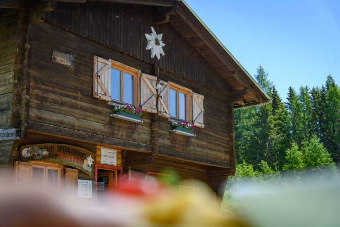 Das Schutzhaus Bertahütte