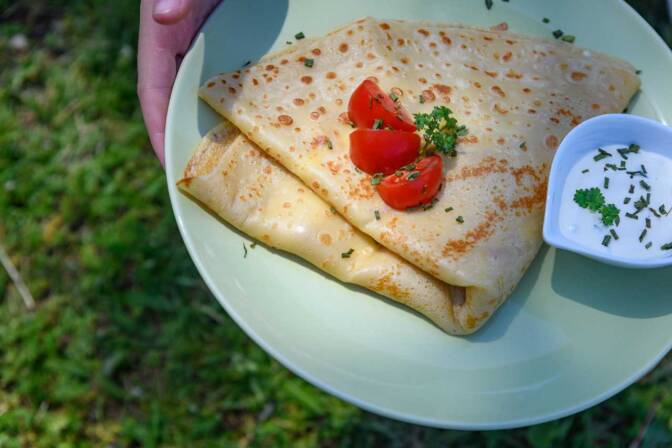 Omelette oder doch Palatschinken?