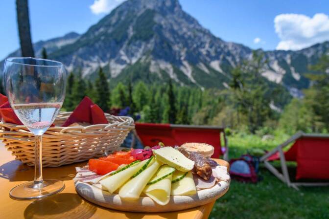 Marende mit Ausblick