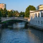 Laibach, Ljubljana, Ljubljanica, Slowenien