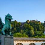 Drachenbrücke, Laibach, Ljubljana, Slowenien