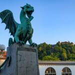 Drachenbrücke, Laibach, Ljubljana, Slowenien