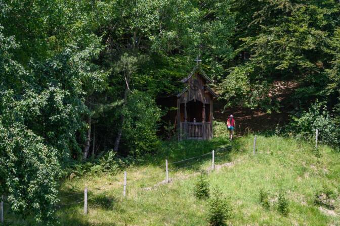 Kapelle auf dem Kundesattel in Bad Eisenkappel