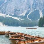 Lago di Braies, Pragser Wildsee, Ruderboot