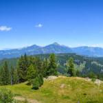 Fleimstal, Hornalm Ausblick, Val di Fiemme, Zwillingsberge