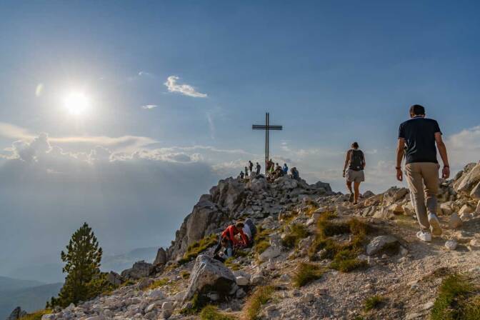Angekommen auf 2313 m ü. d. M. auf dem Weißhorn