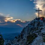 Corno Bianco, Gipfelkreuz, Weisshorn, Weißhorn