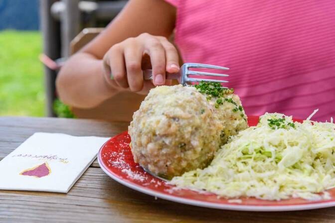 Knödel à la Tablander Alm