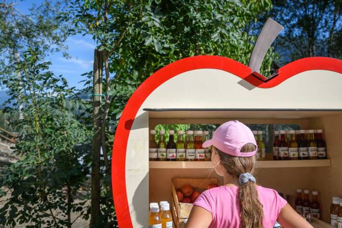 Wieder ein Selbstbedienungsstand, dieses Mal vom Winklerhof